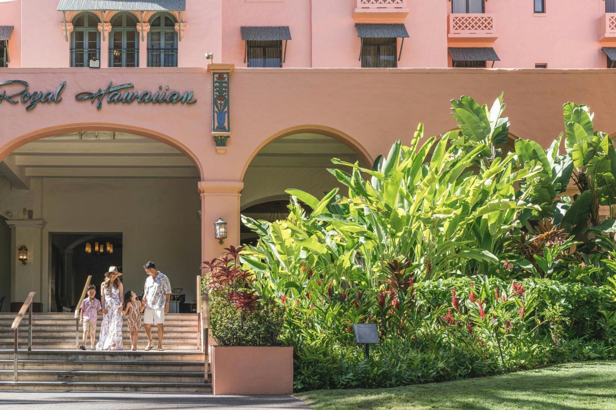The Royal Hawaiian, A Luxury Collection Resort, Waikiki Honolulu Exteriér fotografie